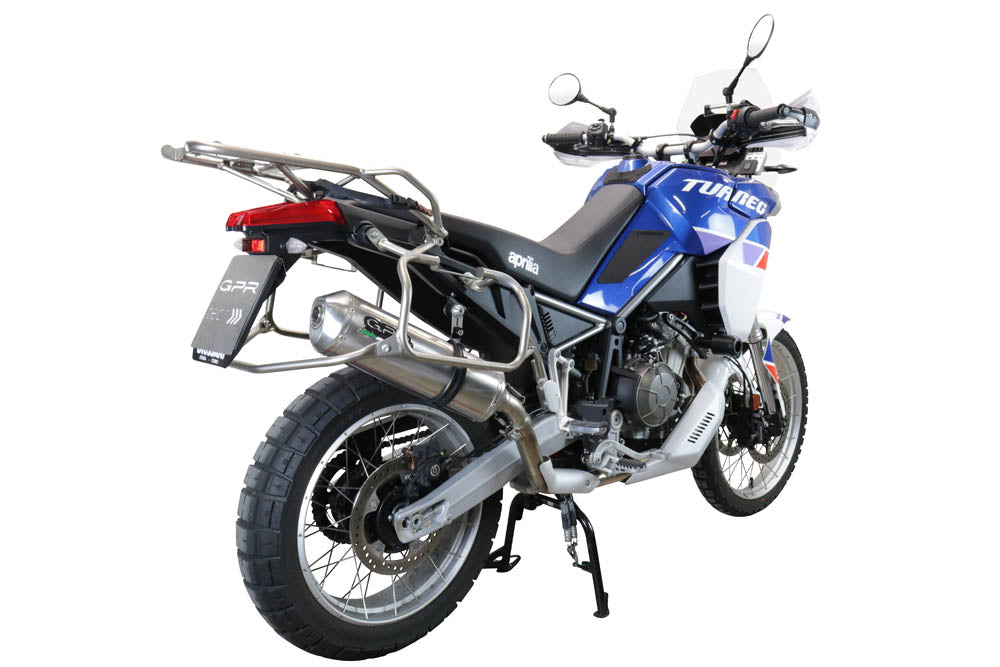 Aprilia Tuareg 660 2021-2024 Exhaust GPR Satinox Slip-On