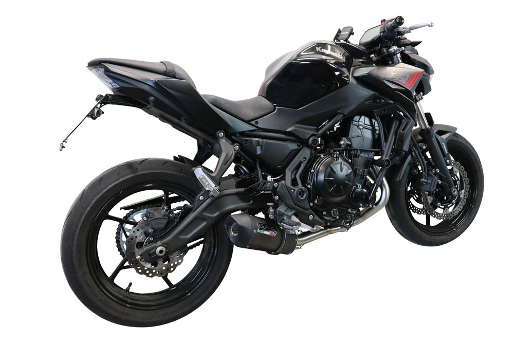 Kawasaki Z650 2017-2020 Exhaust GPR Furore Evo4 Nero Full System