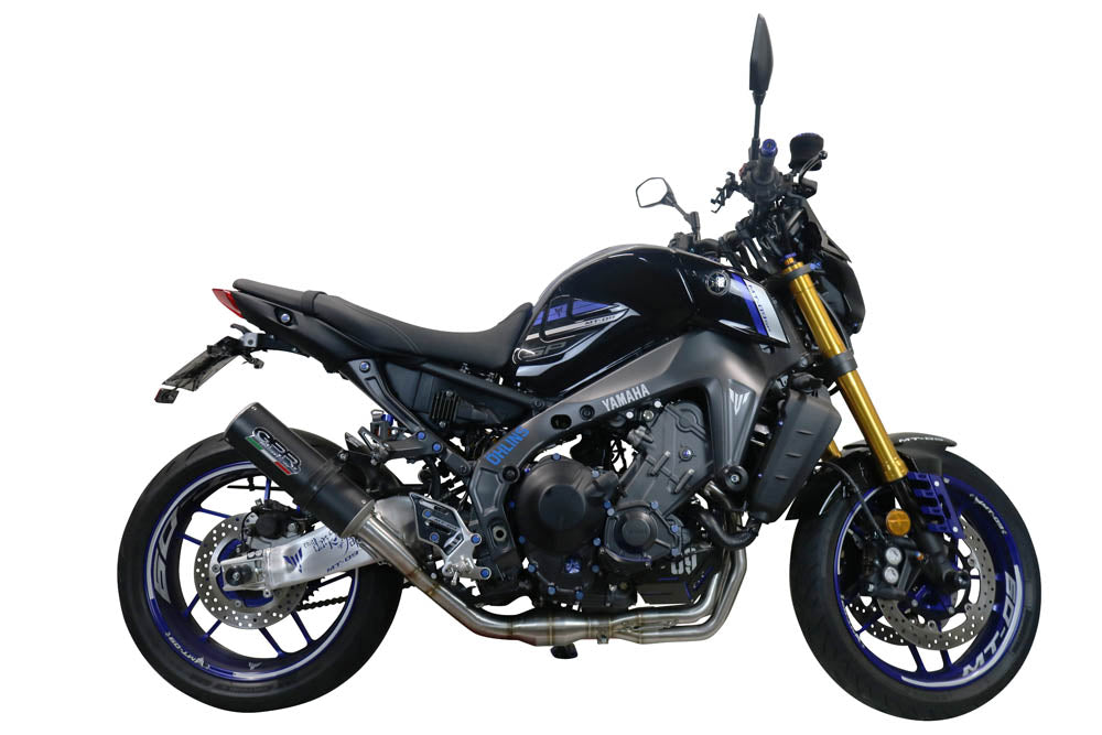 Yamaha FJ-09 2021-2023 Exhaust GPR M3 Black Titanium Full System High Level