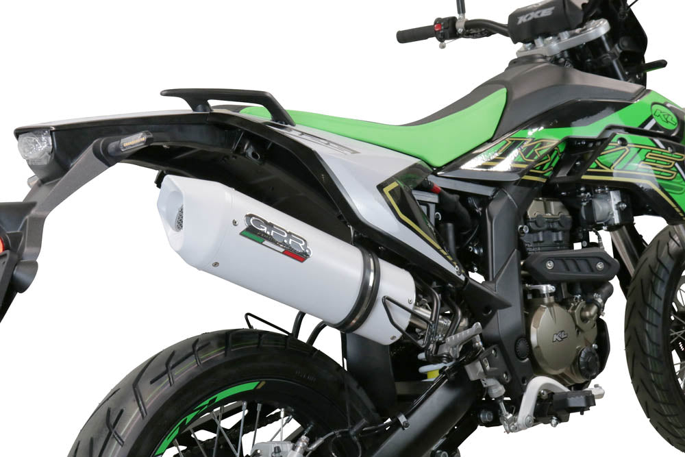 KL MOTOR KXE 125 2022-2023 Exhaust GPR Albus Evo4 Slip-On