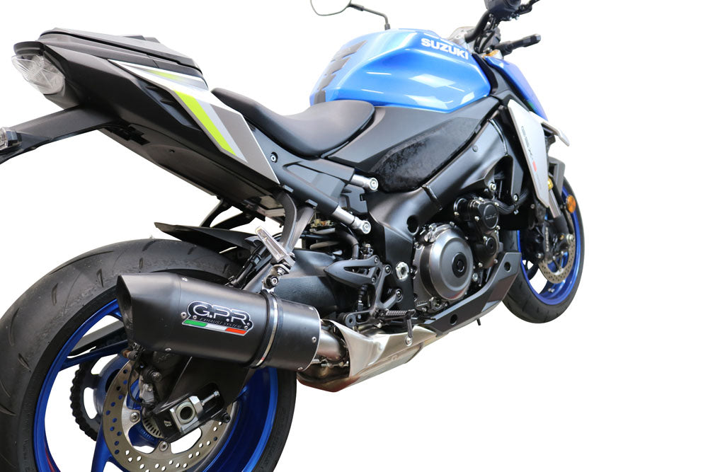 Escape GPR Furore Nero Slip-On para Suzuki GSXS 1000F 2015-2016