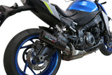 Escape GPR M3 negro de titanio para Suzuki GSXS 1000F 2017-2020