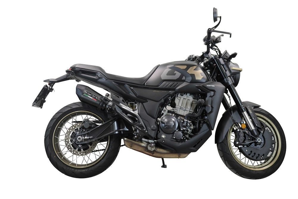Zontes 350 X1 2022-2024 Exhaust GPR Grand Prix Evo Poppy Slip-On - photo 4
