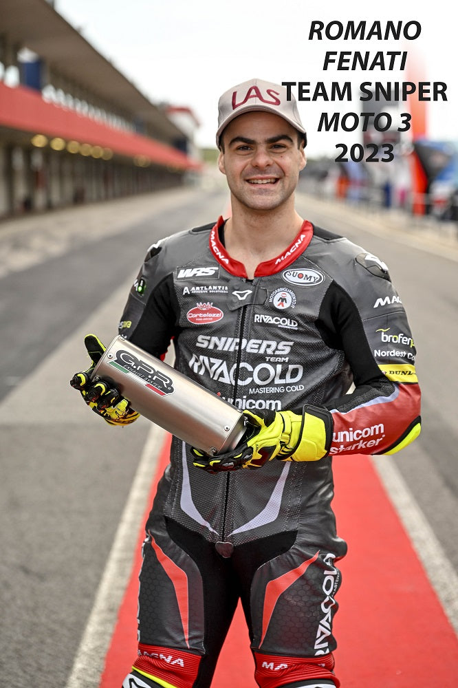 Aprilia TUONO V4 - RR 1100 FACTORY 2015-2016 Exhaust GPR M3 Titanium Natural Slip-On Race Homologated