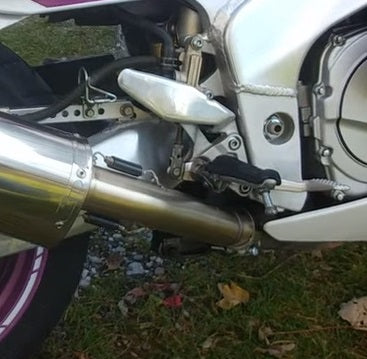 Yamaha Fzr1000 ExUp 1989-1990 Exhaust GPR Trioval Slip-On