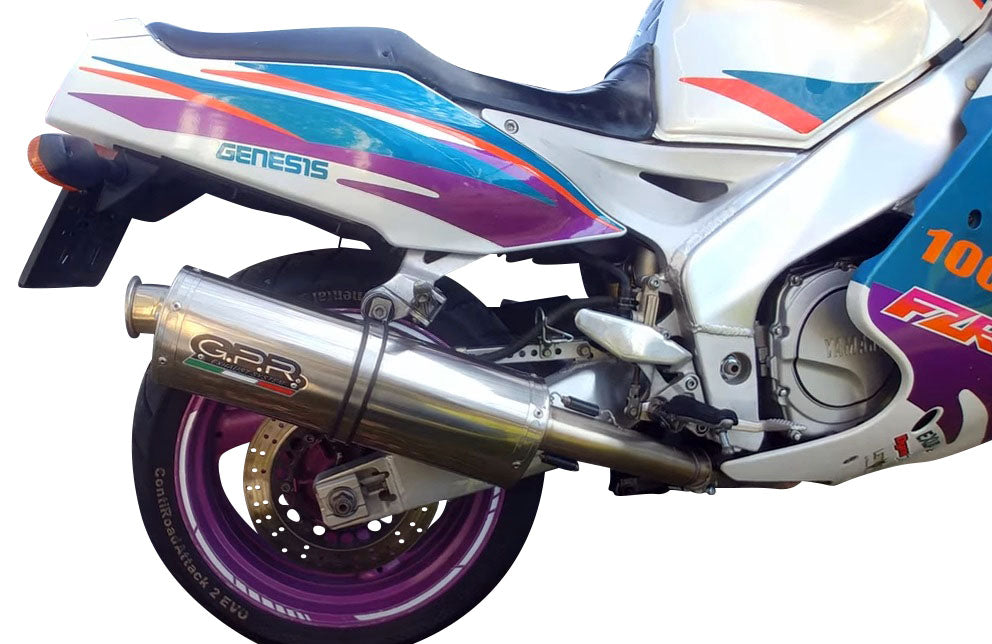 Yamaha Fzr1000 ExUp 1991-1995 Exhaust GPR Trioval Slip-On - photo 8