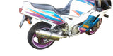 Yamaha Fzr1000 ExUp 1991-1995 Exhaust GPR Trioval Slip-On - photo 7