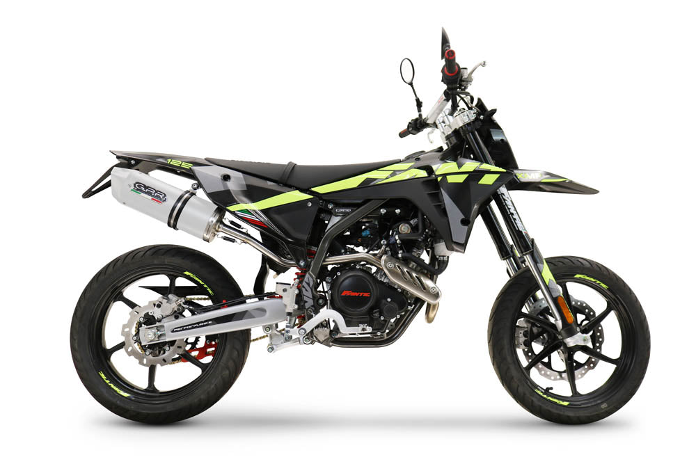 Fantic Motor 125 XEF Enduro Competition/Performance 2025-2026 Exhaust GPR Albus Ceramic Slip-On