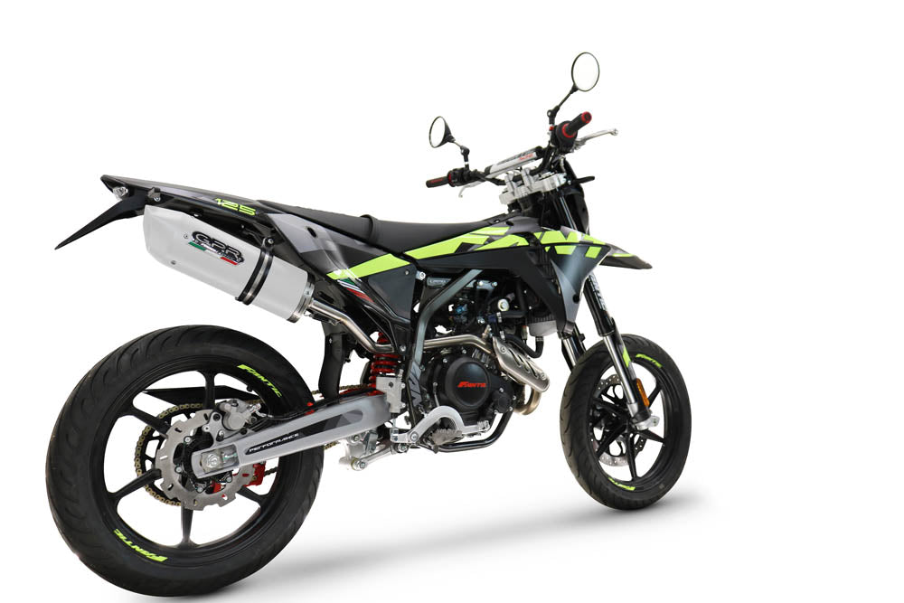 Fantic Motor 125 XEF Enduro Competition/Performance 2025-2026 Exhaust GPR Albus Ceramic Slip-On