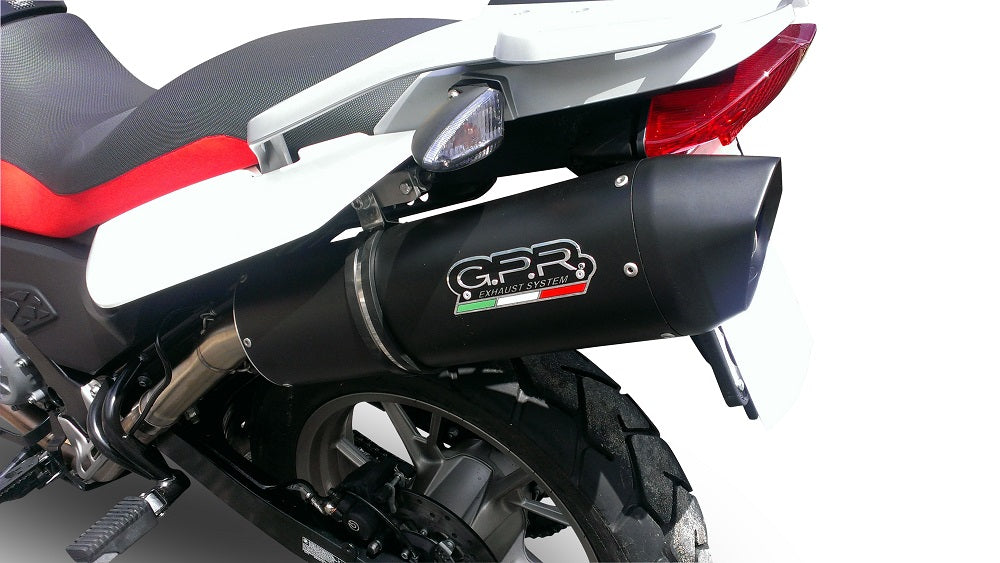 BMW G650X - Country - Challenge - Moto 2006-2012 Exhaust GPR Furore Nero Slip-On Race