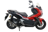 Sistema de escape completo GPR Deeptone Inox para Honda Adv 150 2020-2023