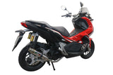 Sistema de escape completo GPR Deeptone Inox para Honda Adv 150 2020-2023