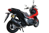 Sistema de escape completo GPR Furore Nero para Honda Adv 150 2020-2023