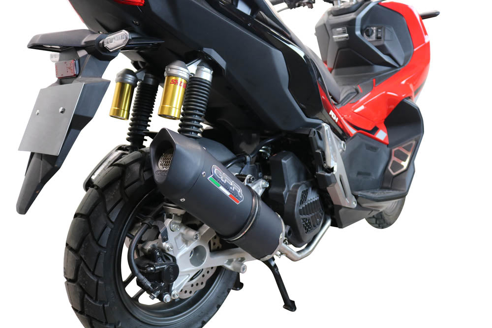 Sistema de escape completo GPR Furore Nero para Honda Adv 150 2020-2023