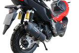 Sistema de escape completo GPR Furore Nero para Honda Adv 150 2020-2023