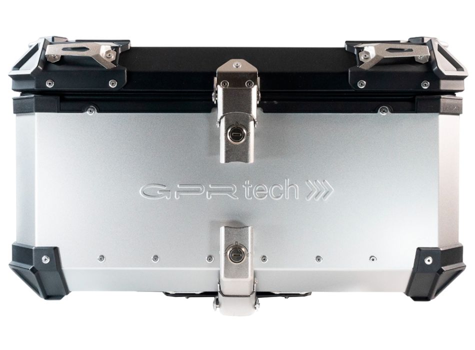 Ktm SMT 890 2023-2024 Top Case 55 Liters GPR TECH Silver Aluminum