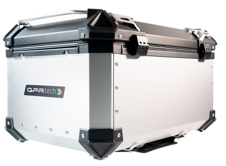 Zontes 703 F 2024-2025 Top Case 45 Liters GPR TECH Silver Aluminum