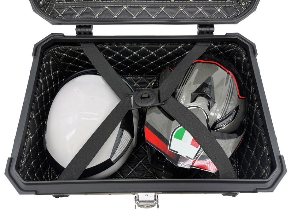 Ktm SMT 890 2023-2024 Top Case 55 Liters GPR TECH Silver Aluminum