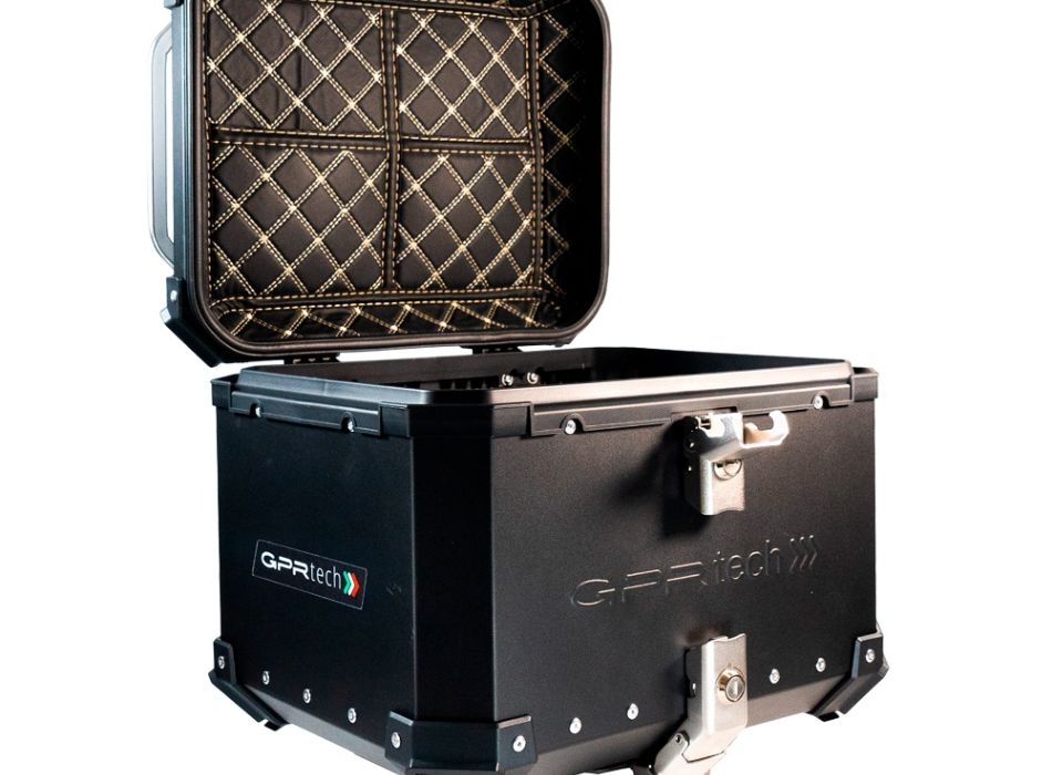 Zontes 703 F 2024-2025 Top Case 45 Liters GPR TECH Black Aluminum