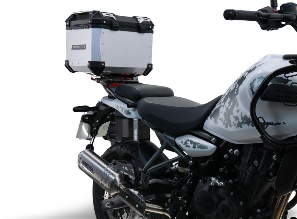 Royal Enfield Himalayan 450  2024-2025 Top Case 35 Liters GPR TECH Black Aluminum