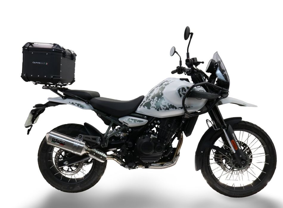 Royal Enfield Himalayan 450  2024-2025 Top Case 26 Liters GPR TECH Black Aluminum