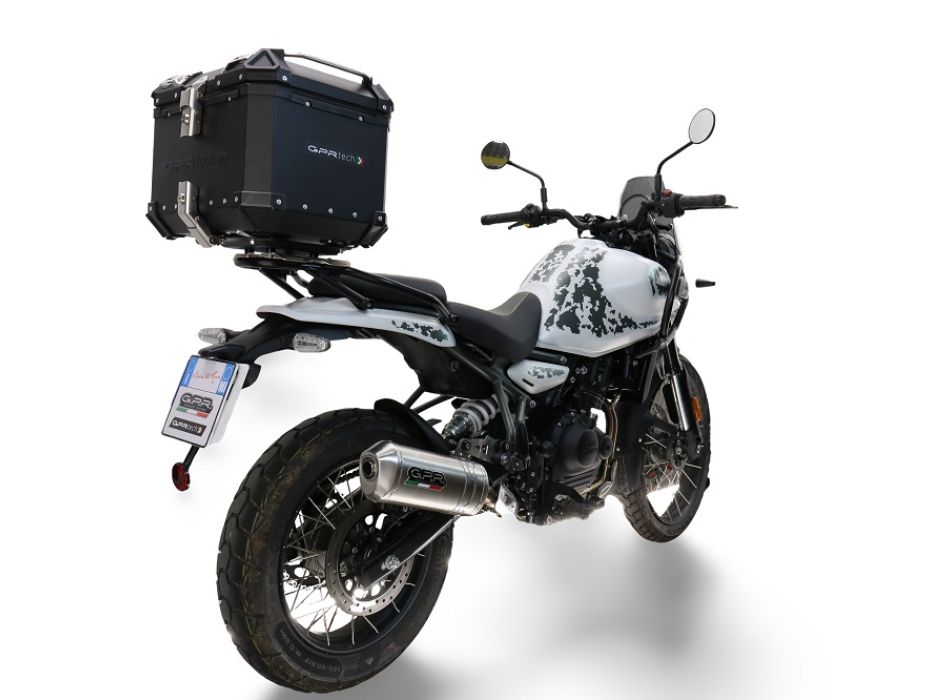 Royal Enfield Himalayan 450  2024-2025 Top Case 35 Liters GPR TECH Black Aluminum