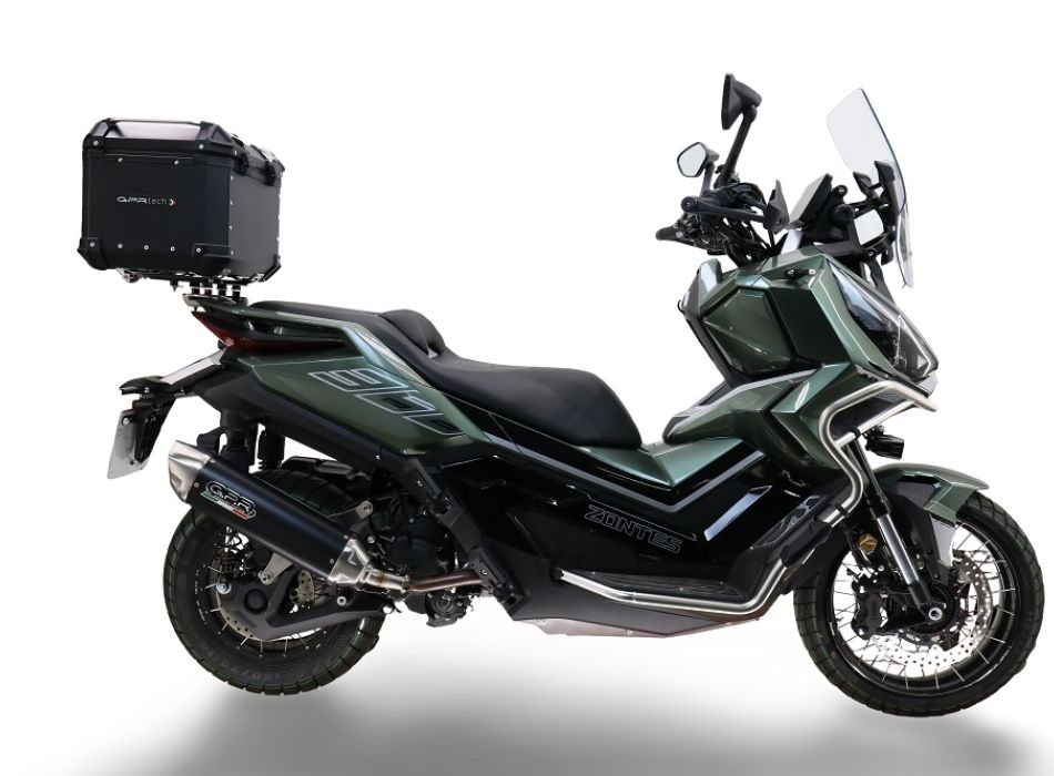 Zontes 368 G 2025-2026 Top Case 35 Liters GPR TECH Black Aluminum