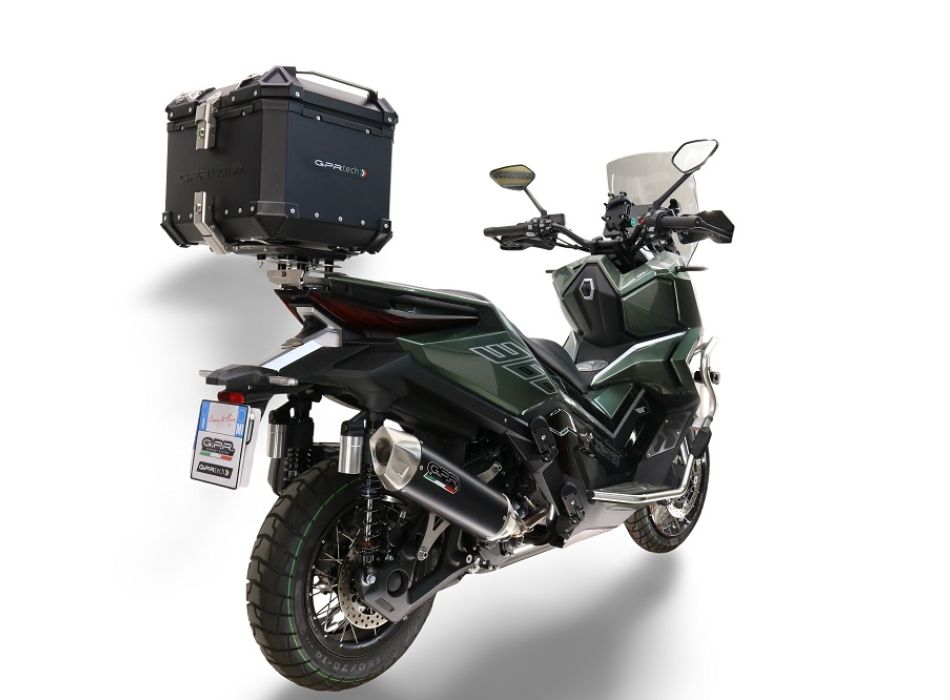 Zontes 368 G 2025-2026 Top Case 35 Liters GPR TECH Black Aluminum