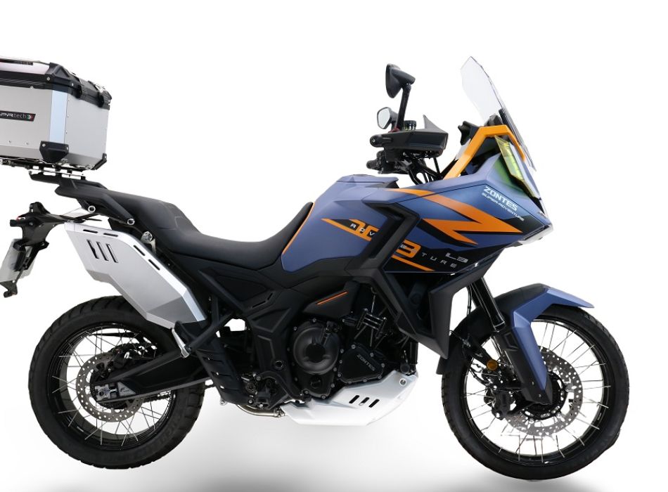 Zontes 703 F 2024-2025 Top Case 45 Liters GPR TECH Silver Aluminum