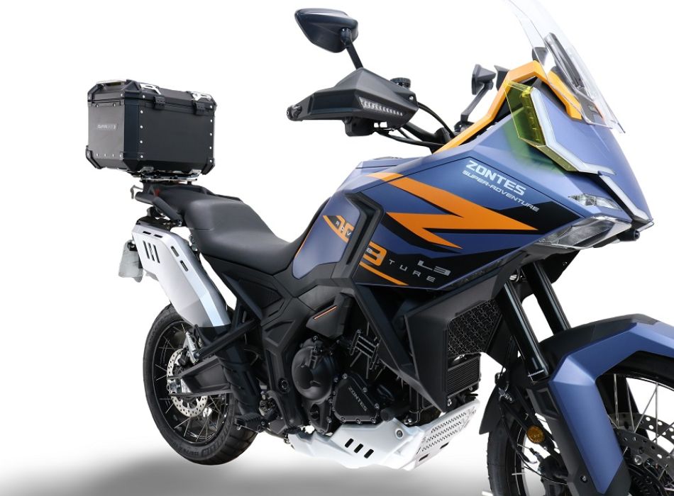 Baúl superior Zontes 703 F 2024-2025 35 litros GPR TECH Aluminio negro