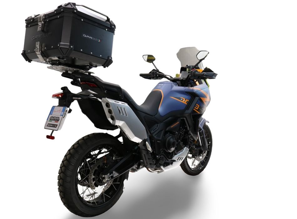 Zontes 703 F 2024-2025 Top Case 45 Liters GPR TECH Black Aluminum