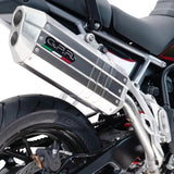 BMW F700GS 2011-2015 Exhaust GPR Hyper Sonic Inox Slip-On