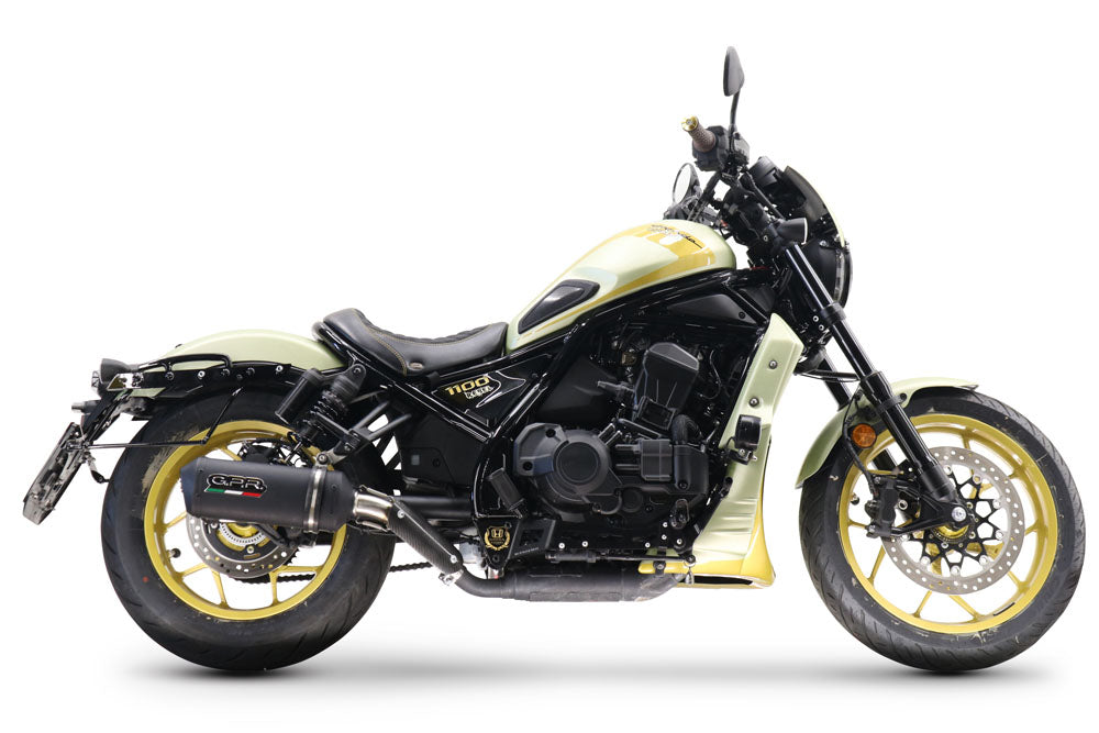 Escape GPR Ghisa Slip-On para Honda Rebel 1100 2021-2024