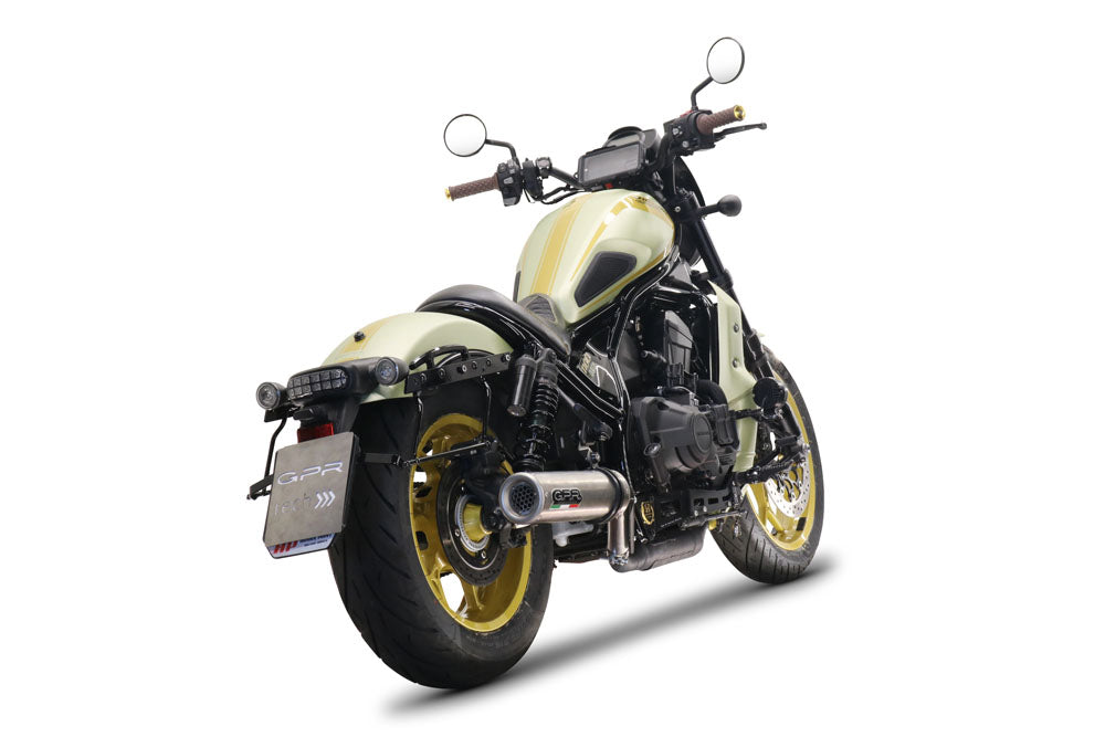 Escape GPR M3 Inox Slip-On para Honda Rebel 1100 2021-2024