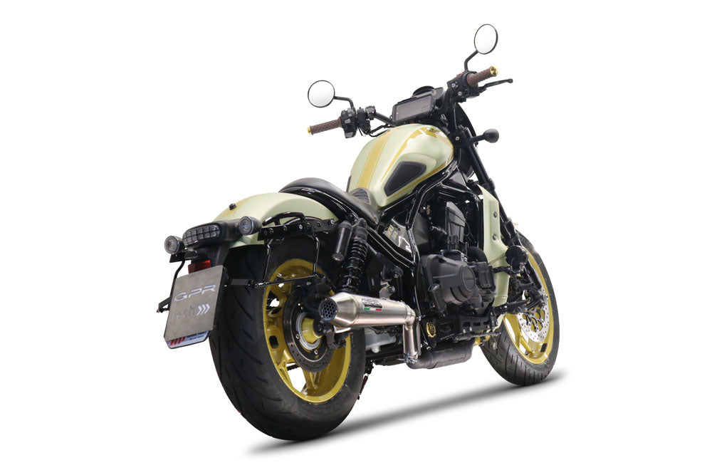 Escape GPR Ultracone Slip-On para Honda Rebel 1100 2021-2024