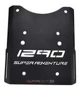 Placa de montaje para baúl superior KTM LC 8 1290 Super Adventure RS 2021-2024 e5 35 litros GPR TECH Aluminio negro