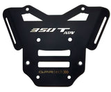 Zontes 350 T2 ADV 2022-2024 e5 Top Case Mounting Plate 35 Liters GPR TECH Black Stainless Steel - photo 1