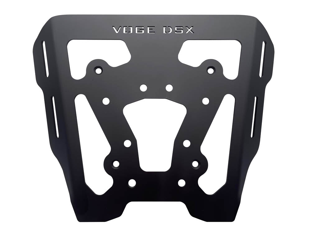 Placa de montaje para baúl superior Voge 900DSX 2024-2025 e5 (35 litros - 55 litros) GPR TECH Negro Titanio