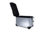 Kawasaki Versys 650 2021-2022 Side Cases 38 Liters + 38 Liters GPR TECH Silver Aluminum