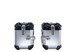 BMW R1300GS 2023-2025 Top and Side Case Kits 35 Liters + 38 Liters + 38 Liters GPR TECH Silver Aluminum