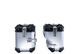 Maletas laterales Suzuki V-Strom DL 1000 2014-2016 38 Litros + 32 Litros GPR TECH Aluminio Plata