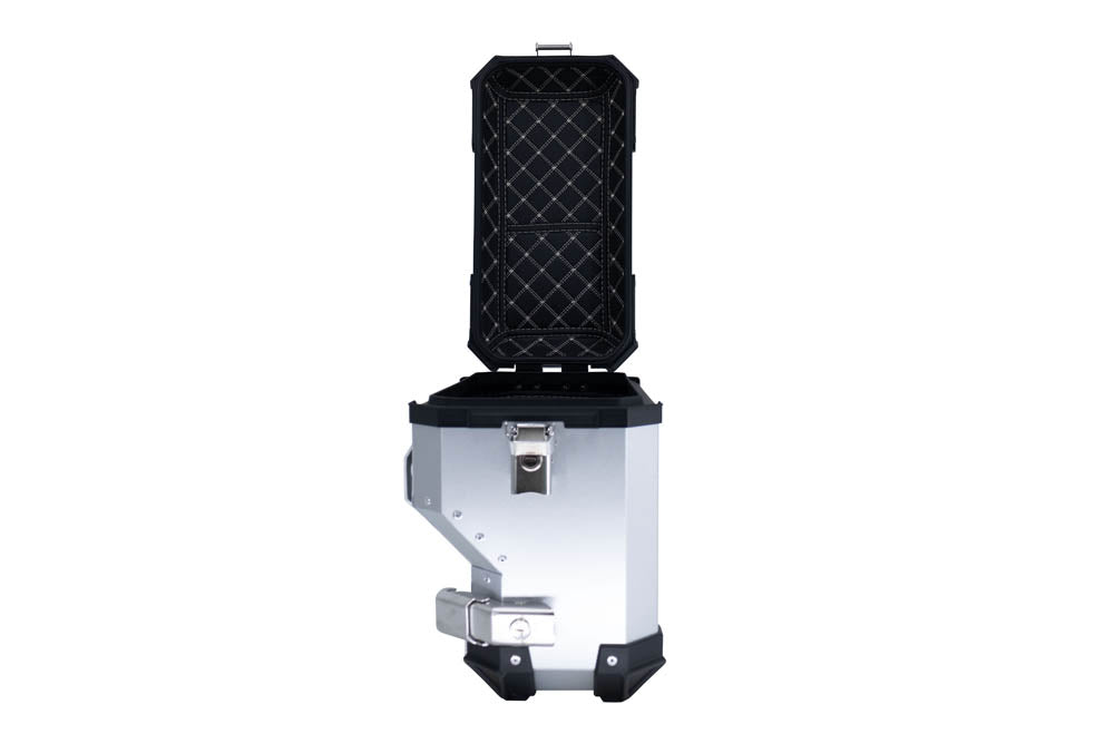 Maletas laterales Voge 525DSX 2023-2025 38 litros + 32 litros GPR TECH Aluminio plateado