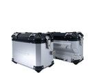 Bmw R1200GS 2013-2016 Side Cases 38 Liters + 32 Liters GPR TECH Silver Aluminum