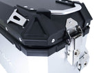Benelli TRK 502 X 2021-2024 Side Cases 38 Liters + 38 Liters GPR TECH Silver Aluminum
