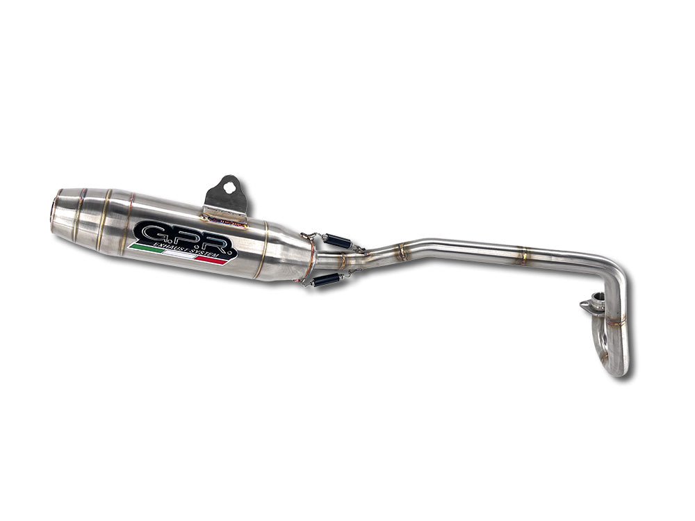 Escape Suzuki DR-Z 110 2003-2024 GPR Deeptone Inox Sistema completo