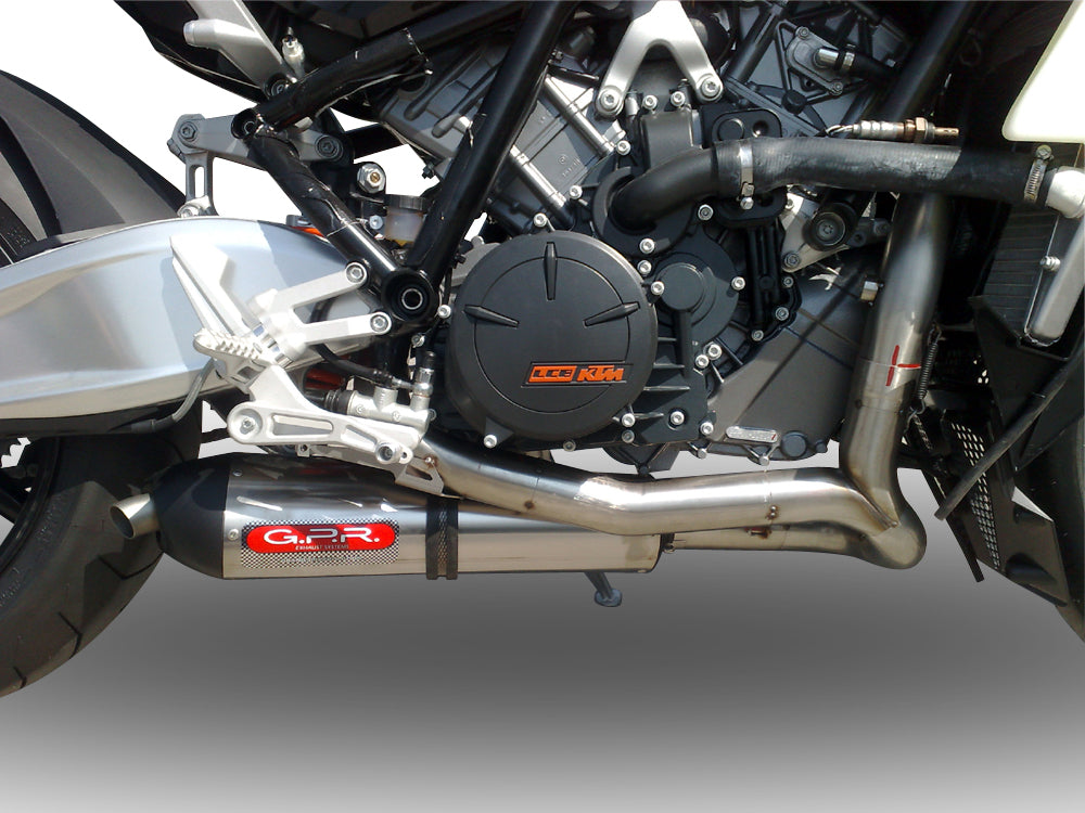 Escape GPR Grand Prix Evo Titanium Sistema Completo para KTM RC8R 2008-2014