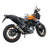 Escape GPR Deeptone Inox Slip-On Race para KTM 390 Adventure SW 2021-2024