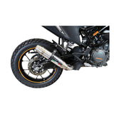 Escape GPR Deeptone Inox Slip-On Race para KTM 390 Adventure SW 2021-2024