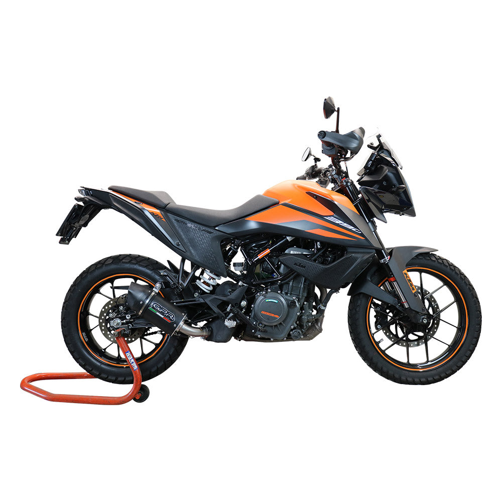 Escape GPR Furore Nero Slip-On para KTM 390 Adventure SW 2021-2024