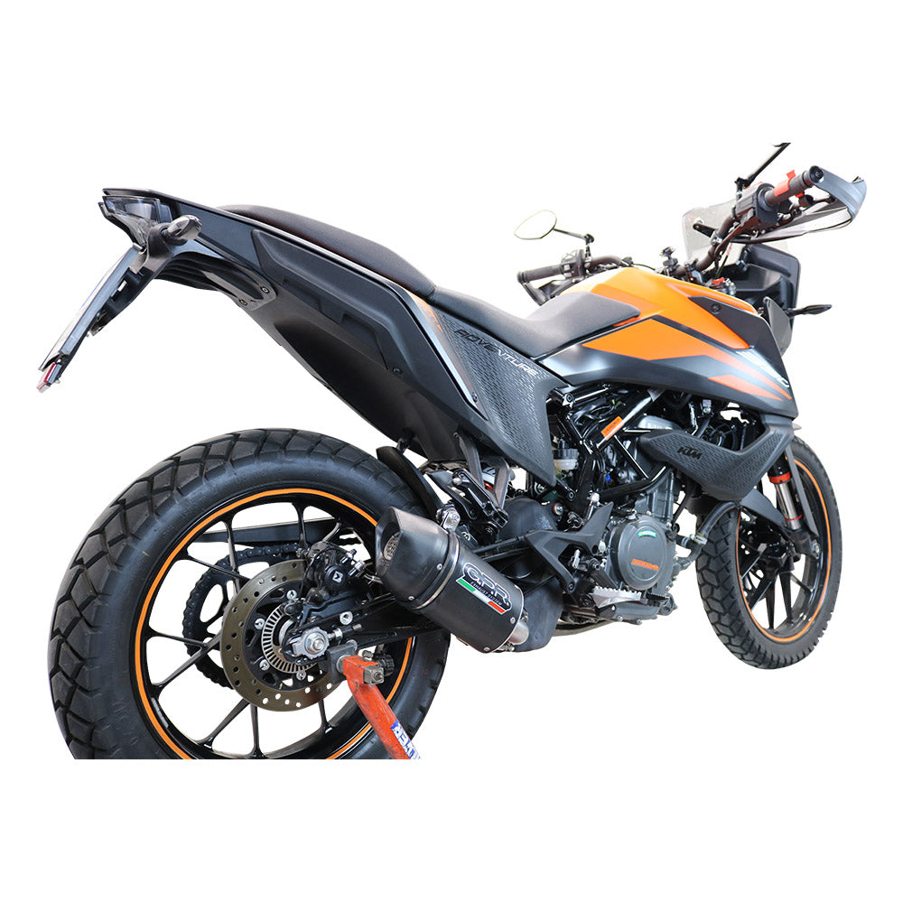 Escape GPR Furore Nero Slip-On para KTM 390 Adventure SW 2021-2024